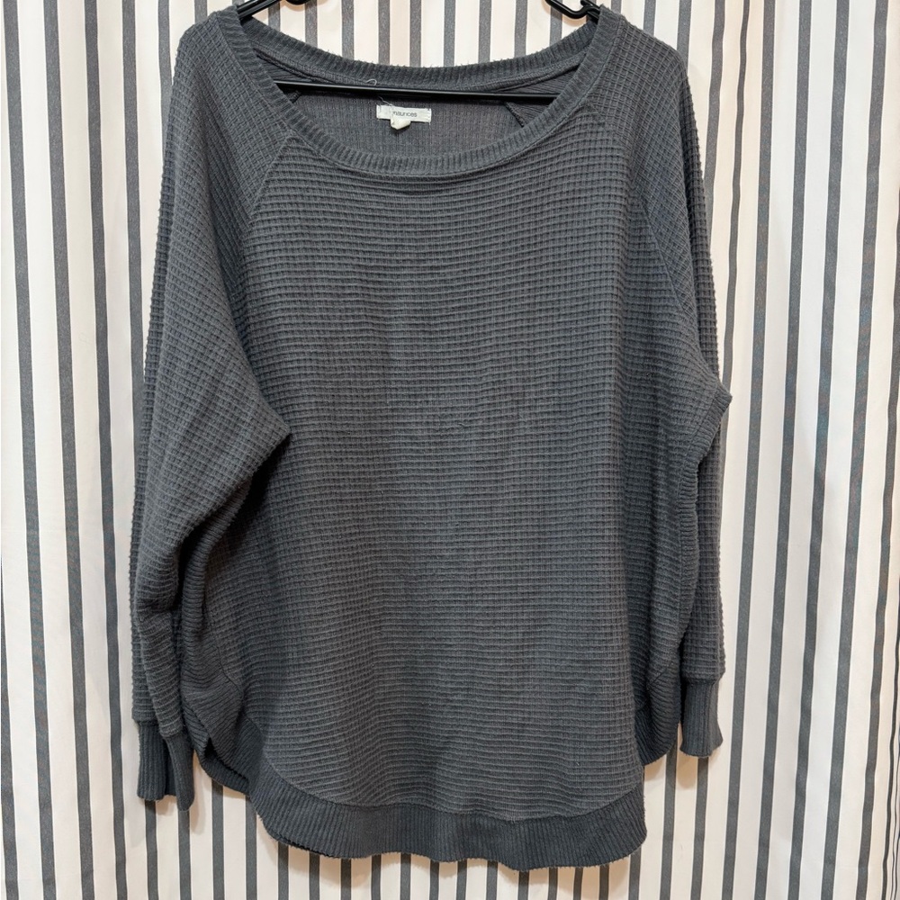 Waffle Sweater